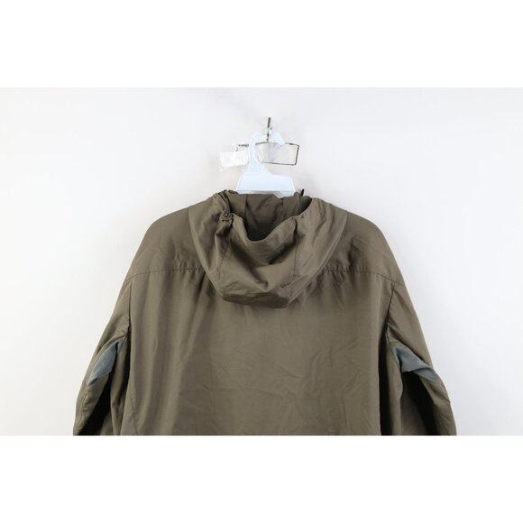 Royal Robbins Mens Medium Distressed Full Zip Hooded Windbreaker Rain Jacket - Picture 16 of 16